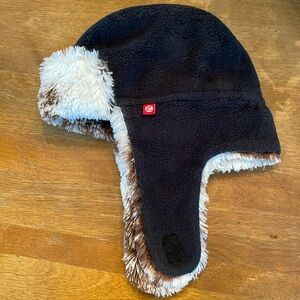 Zutano Furry Fleece Trapper Hat size 4T